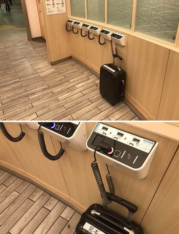 Safely Leave Your Luggage When You Visit The Restroom