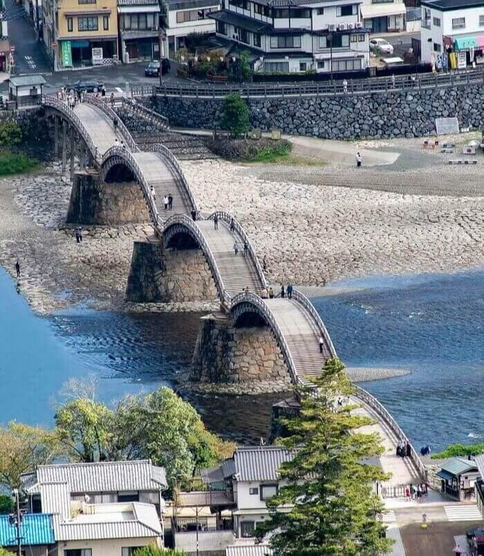 Kintai-Kyō Arch Bridge, In The City Of Iwakuni