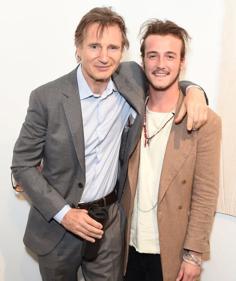 Сын Лиама Нисона Мишель Нисон