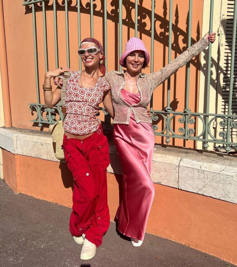 Модельная дочь Джуда Лоу и Сэди Фрост - Айрис Лоу