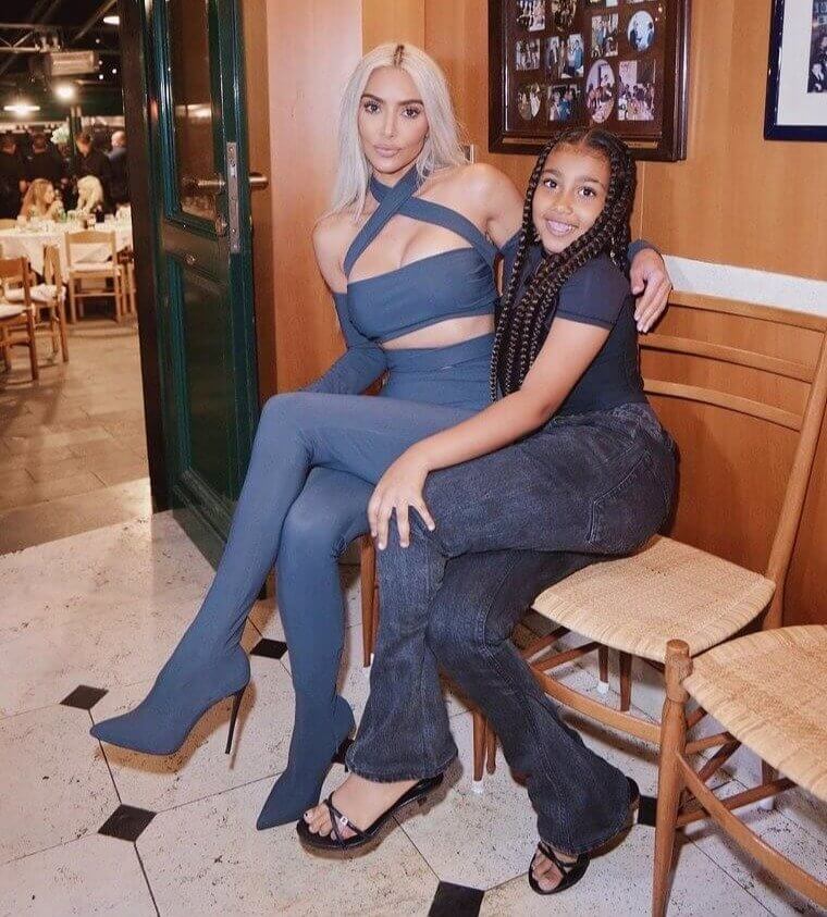 Дочь Ким Кардашьян и Канье Уэста Норт Уэст