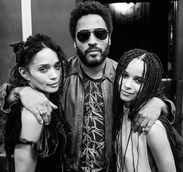 Дочь Ленни Кравица и Лизы Боне - Зои Кравиц