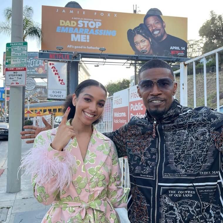 Дочь Джейми Фокса Коринна Фокс