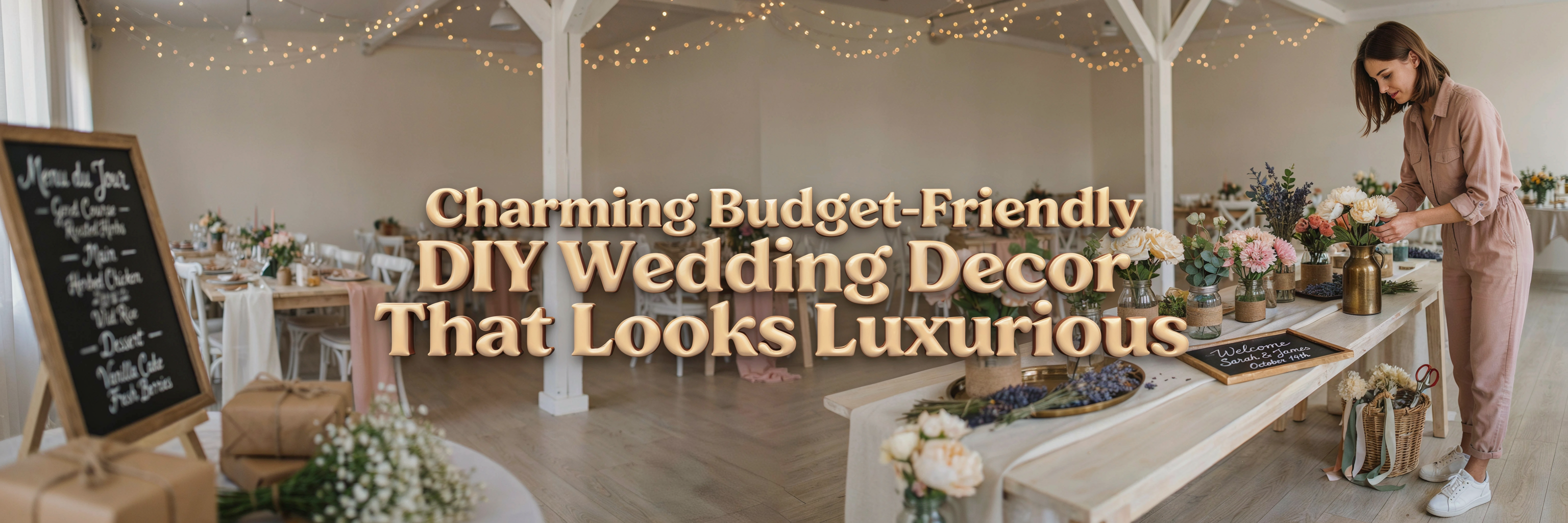 Budget-Friendly DIY Wedding Decor: Elegant Ideas for Thousands Less