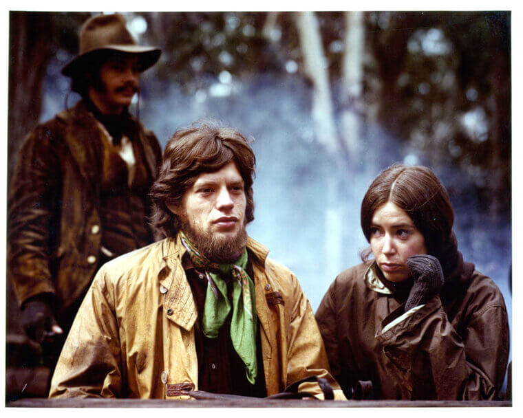 Mick Jagger in "Ned Kelly"