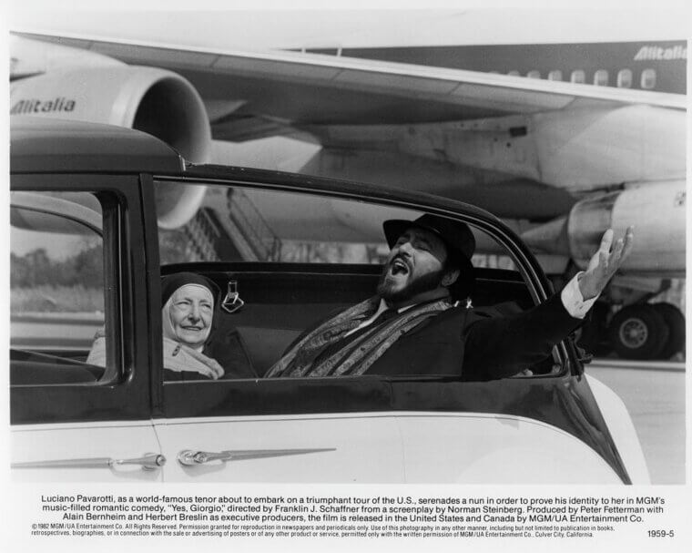 Luciano Pavarotti in "Yes Giorgio"