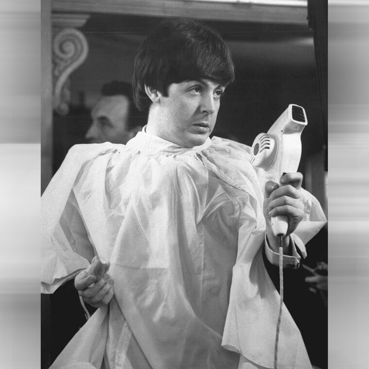 Paul McCartney in "A Hard Day's Night"