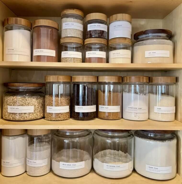 Organizational Bliss: The Power of Pantry Labels