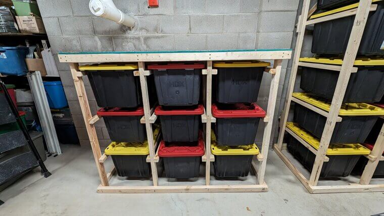 Organizing Storage Bins Efficiently