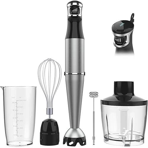 Versatile Immersion Blender Set that Handles Any Kitchen Task. Now 40% Off!