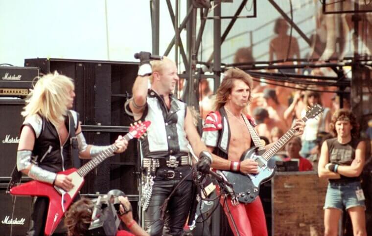 Judas Priest at the US Festival (1983) - Leather-And-Studs Aesthetic and Heavy Metal Day Crowds