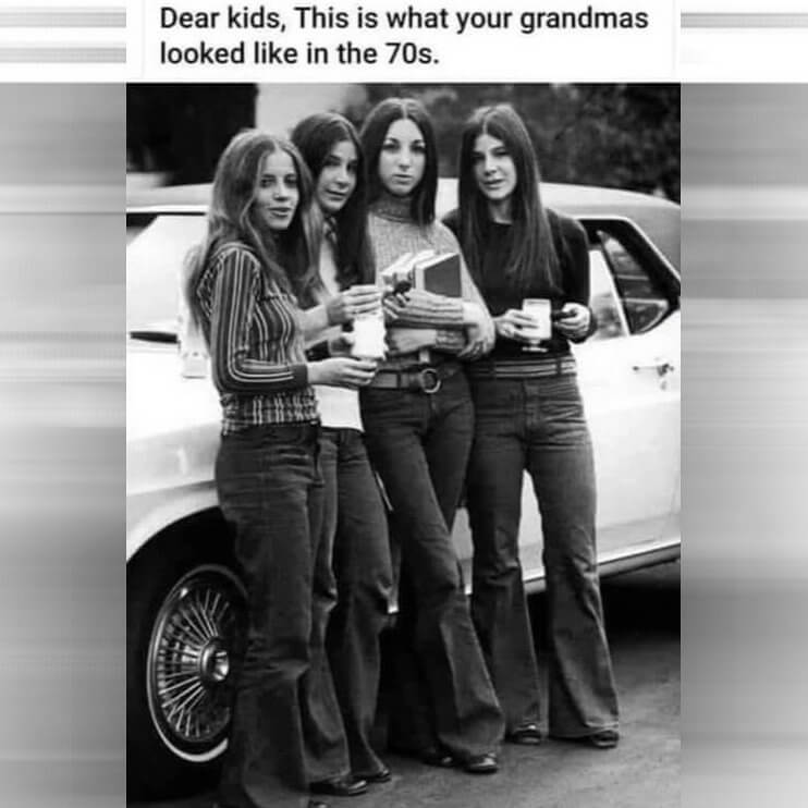 Your Grandma In The 1970s And 1980s