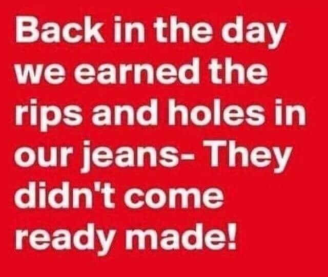 Blame The 1980s For Ripped Jean