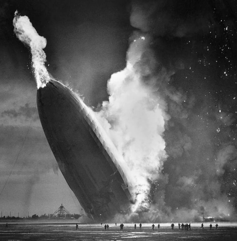 The Moment the Hindenburg Fell—And Disaster Unfolded Before the World