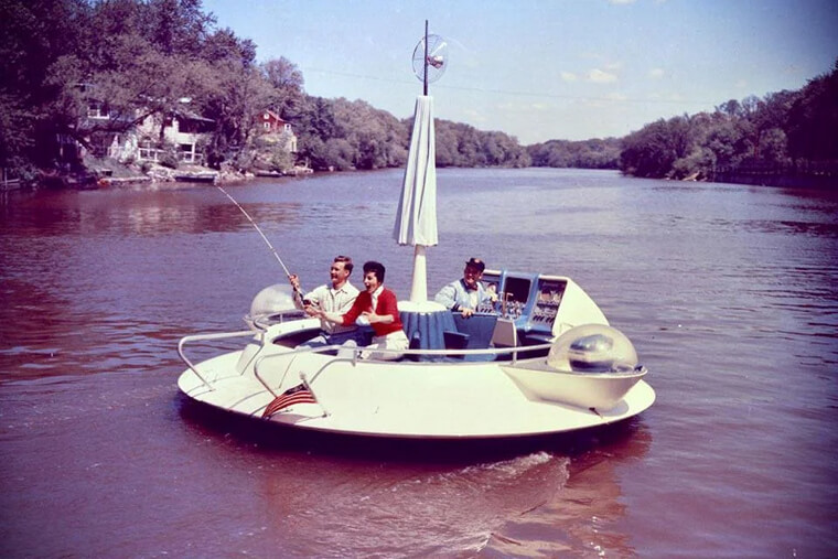 A Real-Life “Flying Saucer” Boat That Looked Straight Out of the Future