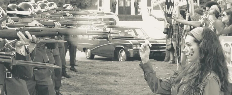 A Powerful Protest Moment That Captured the Tension of the Vietnam War Era