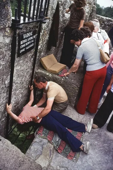 The Strange Tradition of Kissing a Stone for Luck in Ireland