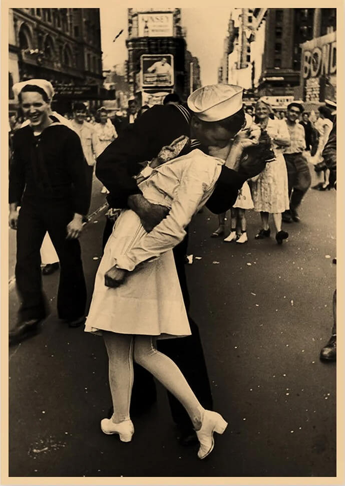 The Iconic Kiss That Captured the Joy of Victory After World War II