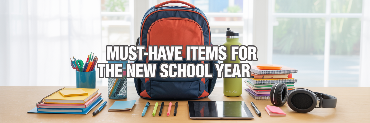 Must-Have Items for the New School Year