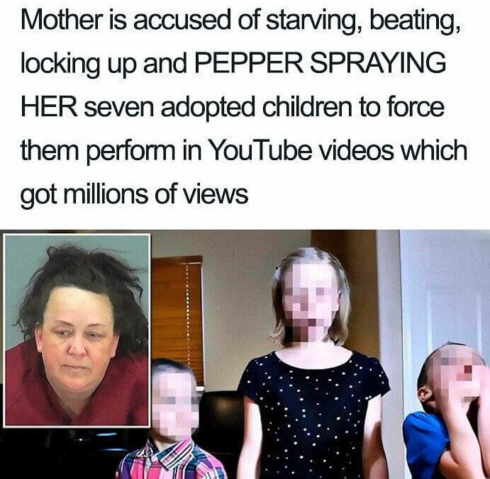She Adopted Kids Only to Use Them in Content