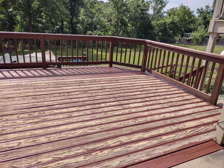 Deck Staining