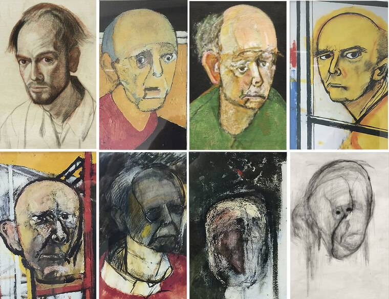 Self-Portraits While Suffering From Alzheimer’s Disease