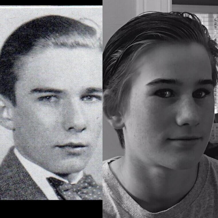 Just Like Grandpa, Like Grandson