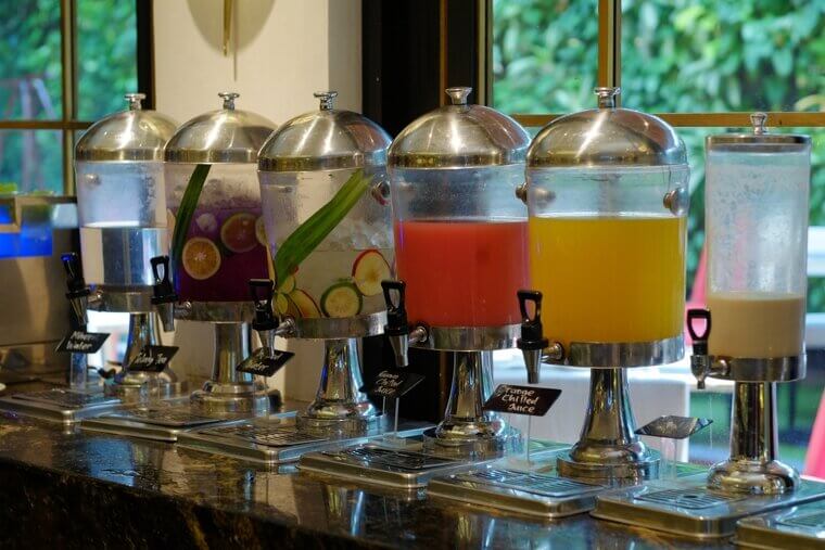 Plan for a Self-Serve Beverage Station Away From Your Cooking Space