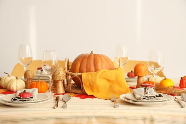 Fully Set The Table The Day Before Thanksgiving