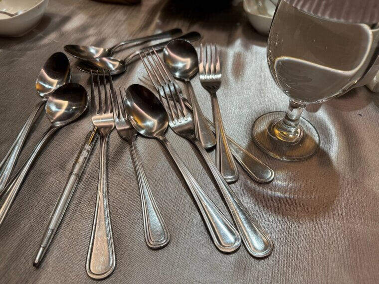 Polish and Wash or Prepare Any Special Dinnerware