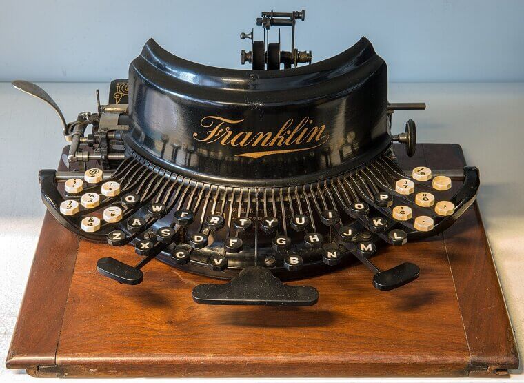 You've Used a Typewriter Before