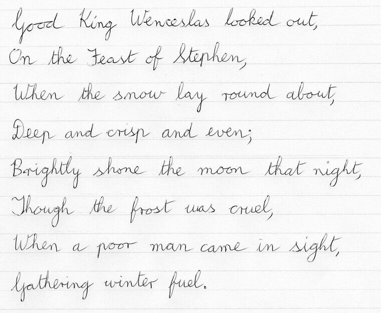 You Think That Cursive Writing Is a Life Skill