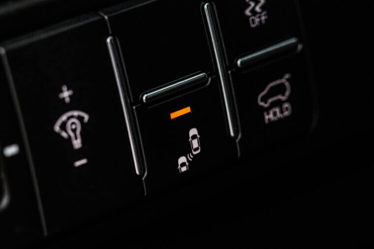 Car In A Blind Spot Means Blind Spot Monitor