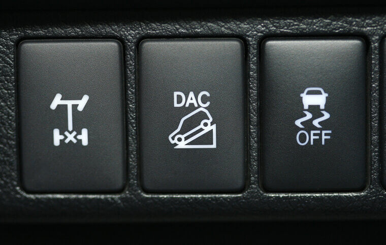 Car Going Down Hill Means Hill Descent Control