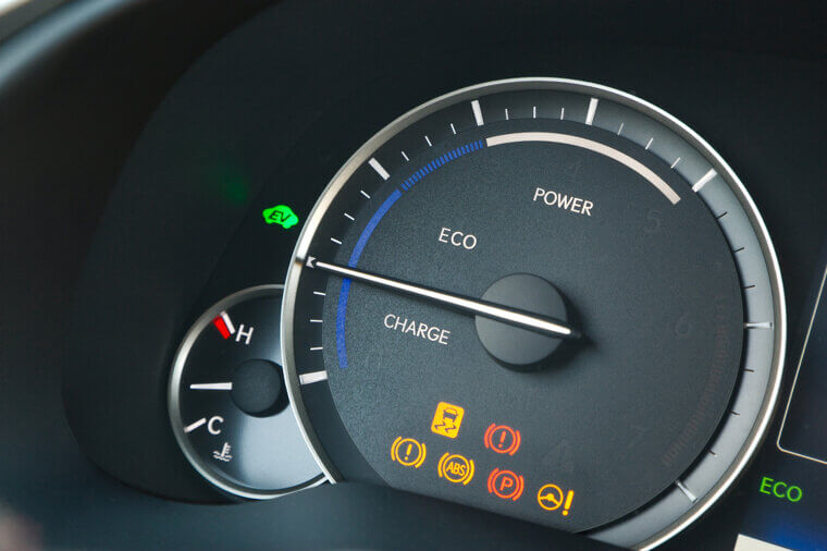 Glowing Turtle Means Reduced Engine Power Mode