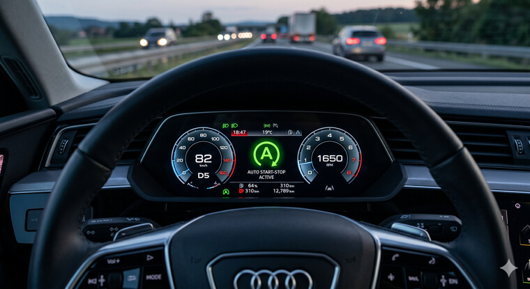 A Inside A Circle Means Automatic Start Stop