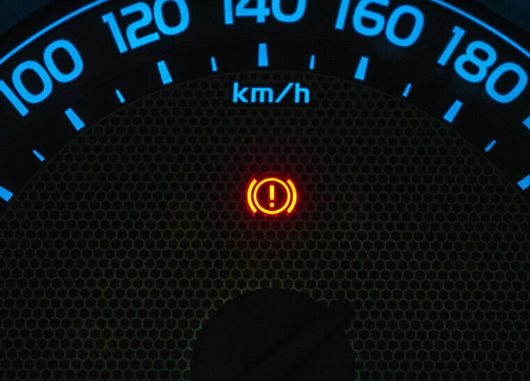 Circle With Exclamation Point Means Brake System Warning