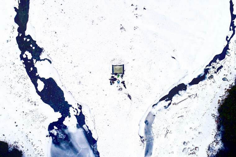 Camping in the Winter
