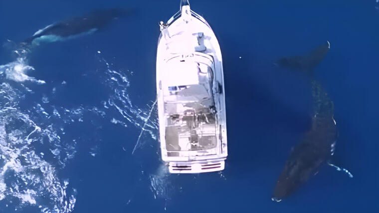 Humpback Whale Jumping Out