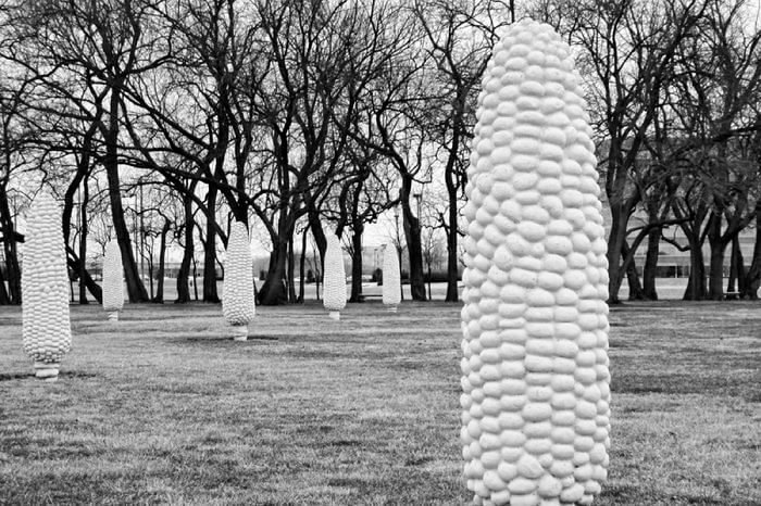 Dublin, OH - Forget Stonehenge, It's All About Cornhenge