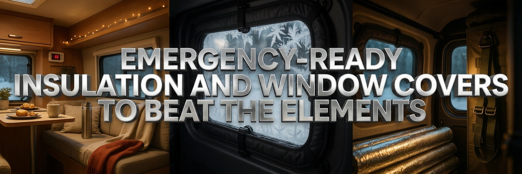 Insulation & Window Covers to Beat the Elements