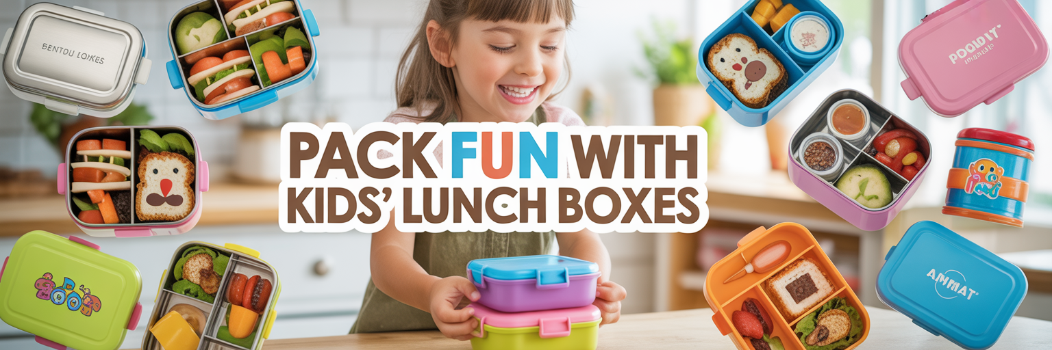 Pack Fun With Kids' Lunch Boxes