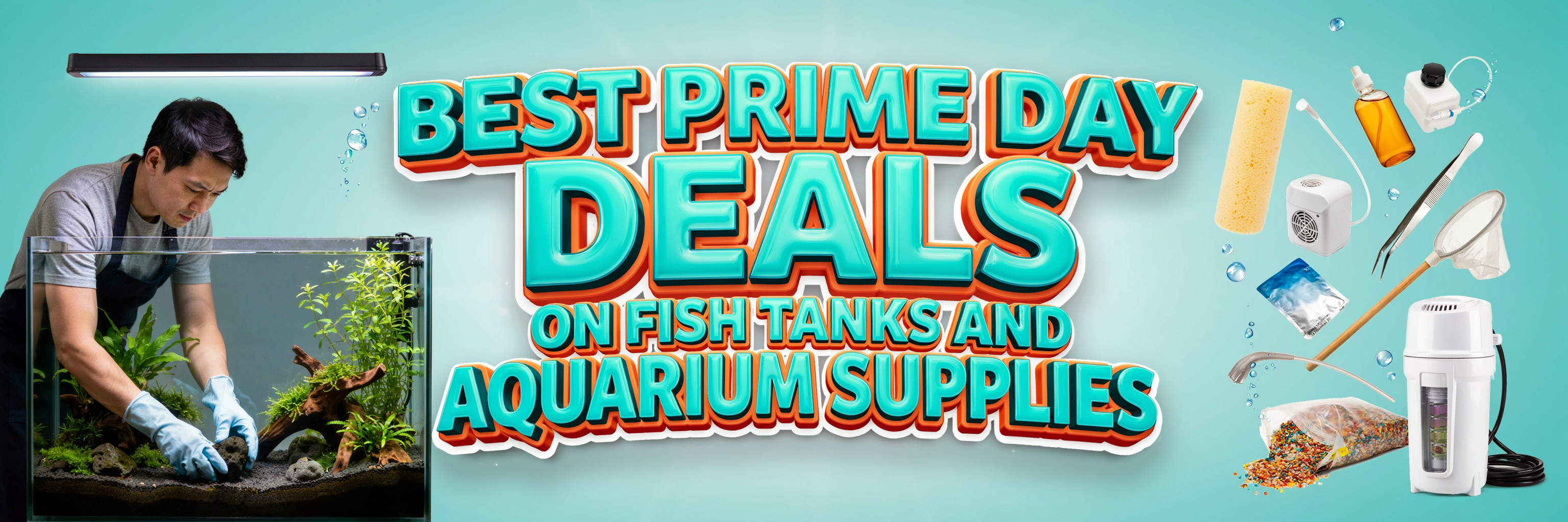 Best Prime Day Deals on Fish Tanks and Aquarium Supplies