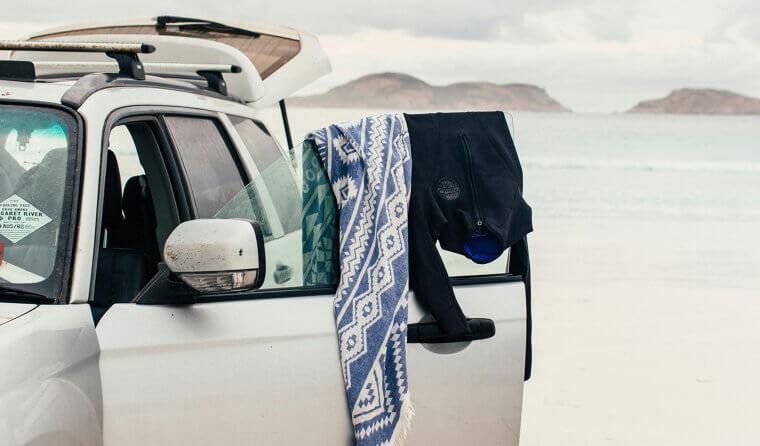 Never Let Bags or Clothes “Live” in the Car