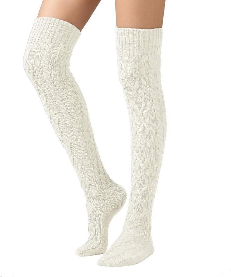 SherryDC Thigh High Socks - Cozy Style for Winter - Don’t Miss the 33% Discount!