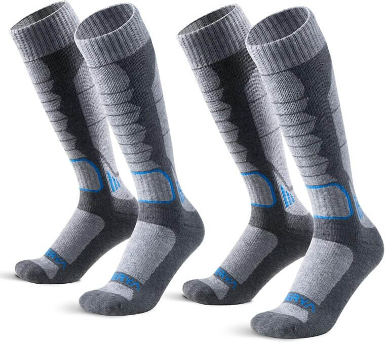 Merino Wool Ski Socks - Warmth & Comfort for Winter Fun - Now 31% Off!