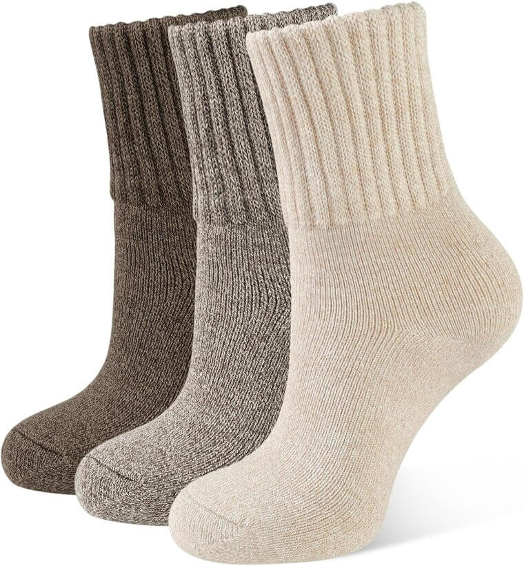 CLOSEMATE Winter Boot Socks - Cozy, Warm, and Stylish Footwear - Enjoy 21% Off!