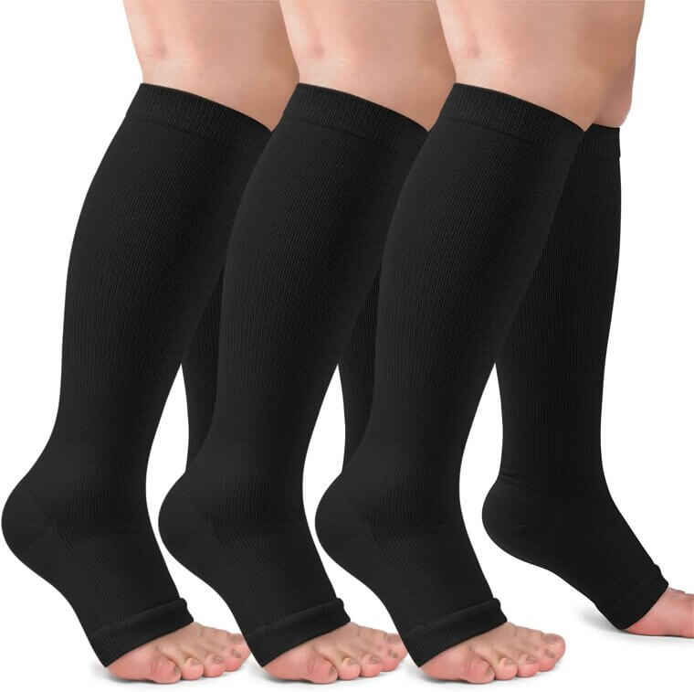 Copper Compression Socks for Better Circulation & Comfort - - 25% Off!