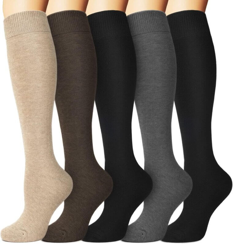 Warm Knee High Socks - Cozy Comfort for Cold Days - Don’t Miss the 23% Discount!