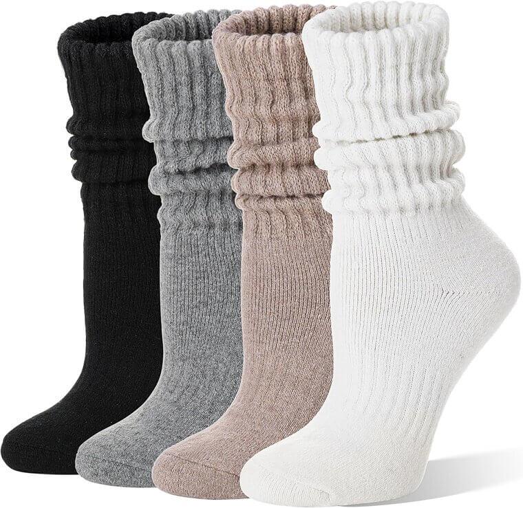 EBMORE Wool Boot Socks - Cozy, Warm Winter Essential - Enjoy 19% Off!